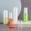 100 ml 500 ml zwart herbruikbare plastic squeeze flessen lotion